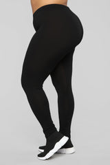 Kim Basic Legging - Black