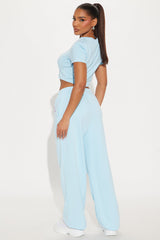 Your Eye Candy Jogger Set - Light Blue