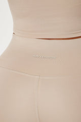 Vital Form 7/8 Elevate Active Legging - Light Taupe