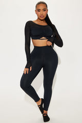 Vital Form 7/8 Elevate Active Legging - Black