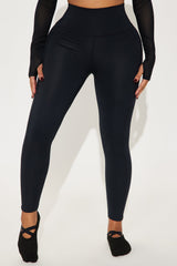 Vital Form 7/8 Elevate Active Legging - Black