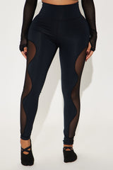 Pedals and Poses Elevate Active Legging - Black