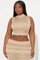 Endless Beauty Skirt Set - Taupe