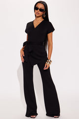 Antonella Pant Set - Black