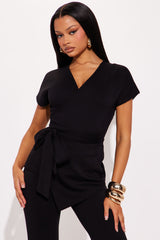 Antonella Pant Set - Black