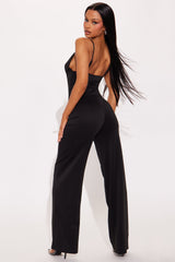 Mara Buckle Pant Set - Black