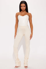 Love Galore Stacked Legging - Cream