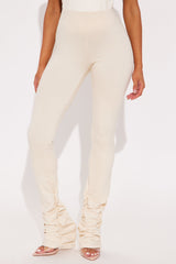 Love Galore Stacked Legging - Cream