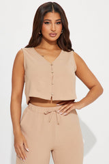 Good Memory Pant Set - Taupe
