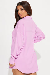 Bethany Textured Short Set - Pink
