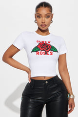 Guns N' Roses Baby Tee - White