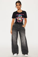 Guns N' Roses Skull Baby Tee - Black