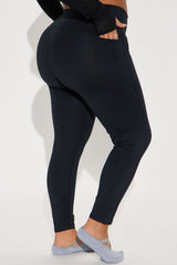 Vital Form 7/8 Elevate Active Legging - Black