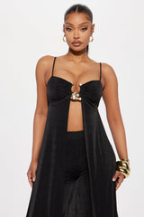 The Aubrey Pant Set  - Black