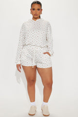 Maddie Ditsy Floral Short Set - Pink/combo