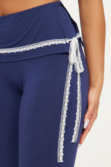 A New Direction Capri Legging - Navy