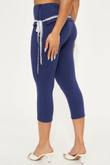 A New Direction Capri Legging - Navy