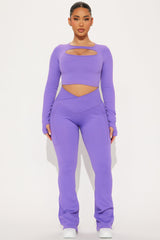 Resistance Effortless Seamless Active Legging - Lavender
