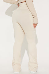 Resistance Effortless Seamless Active Legging - Light Taupe