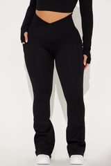 Resistance Effortless Seamless Active Legging - Black