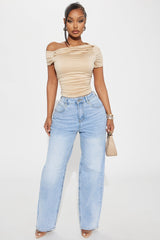 Always Pressed Baggy Jeans - Light Wash