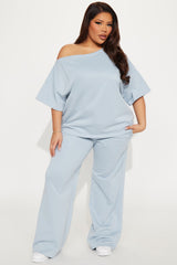 Dana French Terry Pant Set - Denim