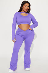 Resistance Effortless Seamless Active Legging - Lavender