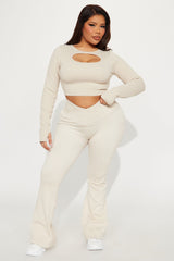 Resistance Effortless Seamless Active Legging - Light Taupe