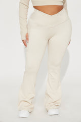 Resistance Effortless Seamless Active Legging - Light Taupe