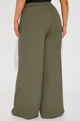 Nadia Trouser Pant - Olive