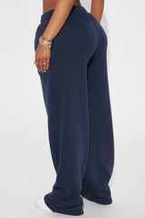 Alessandra 92 Wide Leg Pant - Blue
