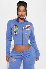 Ed Hardy Love Kills Pant Set - Blue