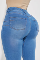 Can't Deny You Sculpting Skinny Jeans - Light Wash