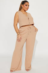 Good Memory Pant Set - Taupe