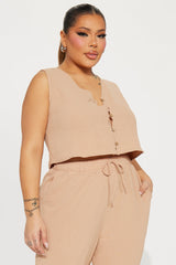 Good Memory Pant Set - Taupe