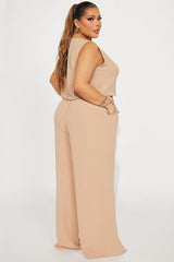 Good Memory Pant Set - Taupe