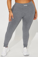 Pump Infinity Seamless Shaping Active Legging - Heather Grey