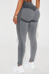 Pump Infinity Seamless Shaping Active Legging - Heather Grey