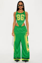 Play To Win Pant Set - Green/combo
