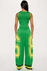 Play To Win Pant Set - Green/combo