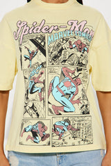 Vintage Marvel Amazing Spiderman Tee - Yellow