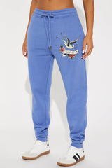 Ed Hardy Brave Eagle Jogger - Blue