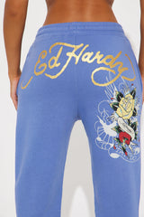 Ed Hardy Brave Eagle Jogger - Blue