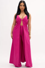 Shantel Pant Set - Magenta