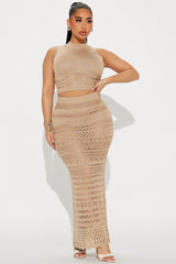Endless Beauty Skirt Set - Taupe