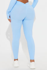 Tennis Club Active Legging - Light Blue