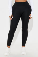 Tennis Club Active Legging - Black