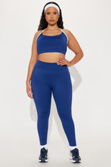 Tennis Club Active Legging - Midnight Blue