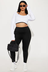 Tennis Club Active Legging - Black