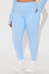 Tennis Club Active Legging - Light Blue